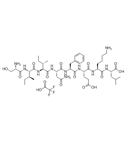 OVA Peptide (257-264) TFA  Chemical Structure