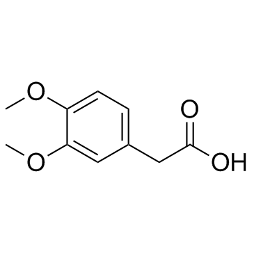 3,4-Dimethoxyphenylacetic acid Chemische Struktur