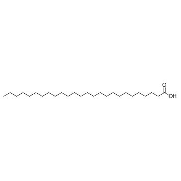 Hexacosanoic acid Chemische Struktur