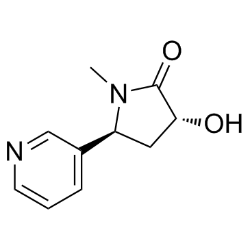 Hydroxycotinine Chemical Structure