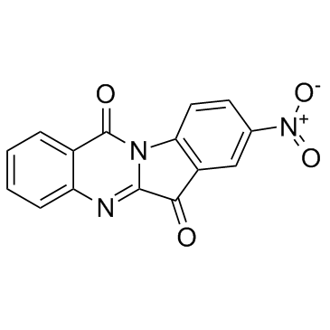 GNF-PF-3777 (8-Nitrotryptanthrin)  Chemical Structure