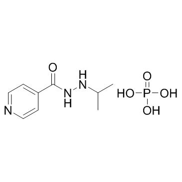 Iproniazid phosphate  Chemical Structure