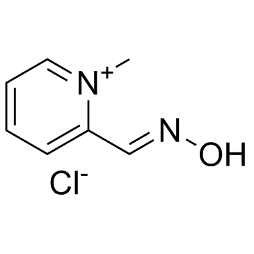 Pralidoxime chloride (2-PAM chloride) 化学構造