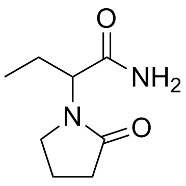 Etiracetam (UCB 6474)  Chemical Structure