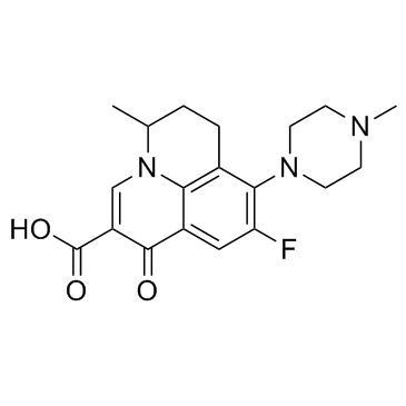 Vebufloxacin (Flumenique) Chemische Struktur