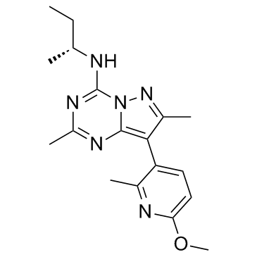 Pexacerfont (BMS-562086) Chemische Struktur
