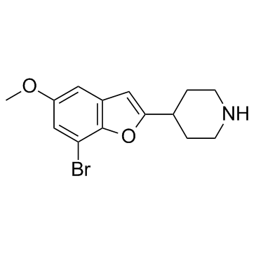 Brofaromine (CGP 11305A) 化学構造
