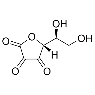 Dehydroascorbic acid 化学構造