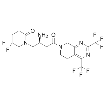Gemigliptin (LC15-0444)  Chemical Structure