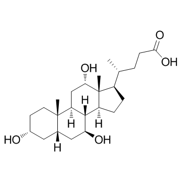 Ursocholic acid 化学構造