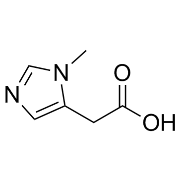 Pi-Methylimidazoleacetic acid 化学構造