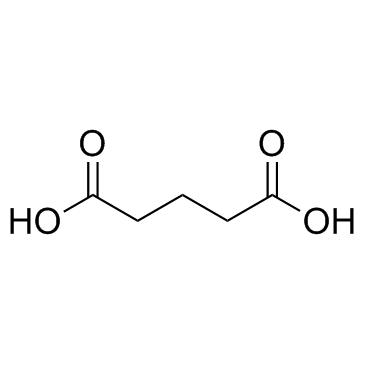 Glutaric acid Chemische Struktur