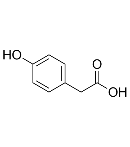 4-Hydroxyphenylacetic acid  Chemical Structure