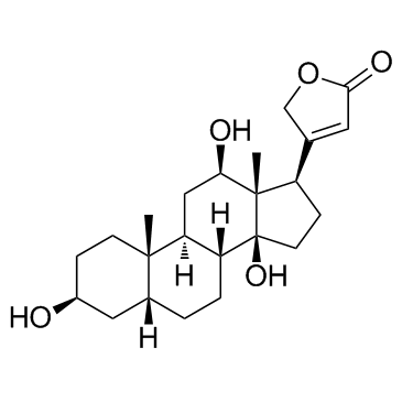 Digoxigenin (Lanadigenin) التركيب الكيميائي