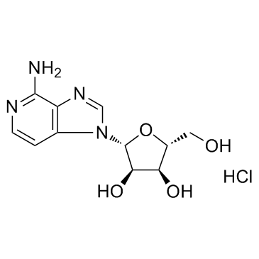 3-Deazaadenosine hydrochloride  Chemical Structure