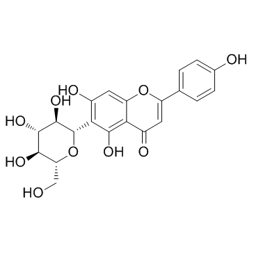 Isovitexin (Saponaretin) 化学構造