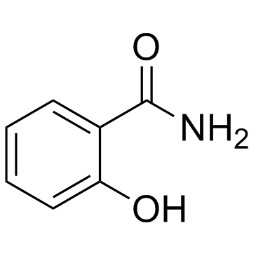 Salicylamide (2-Hydroxybenzamide) Chemische Struktur