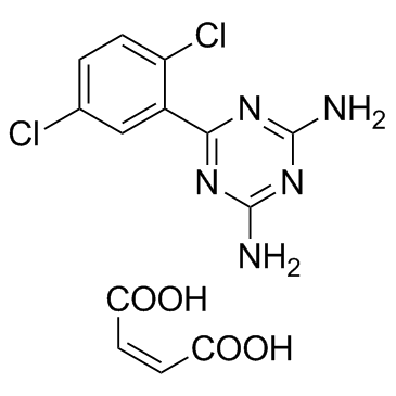 Irsogladine maleate (Dicloguamine maleate) 化学構造