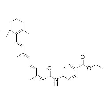 13-cis-N-[4-(Ethoxycarbonyl)phenyl]retinamide  Chemical Structure