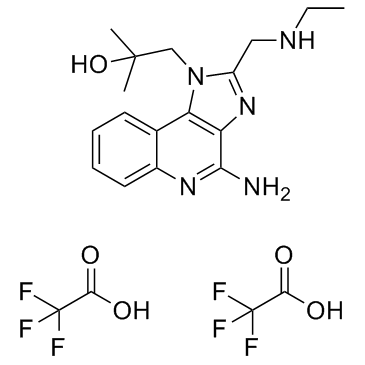 Gardiquimod trifluoroacetate 化学構造