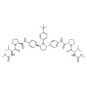 Ombitasvir (ABT-267) 化学構造