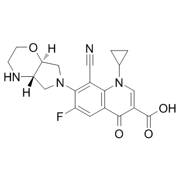 Finafloxacin 化学構造
