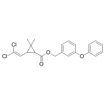 Permethrin (NRDC-143) Chemische Struktur