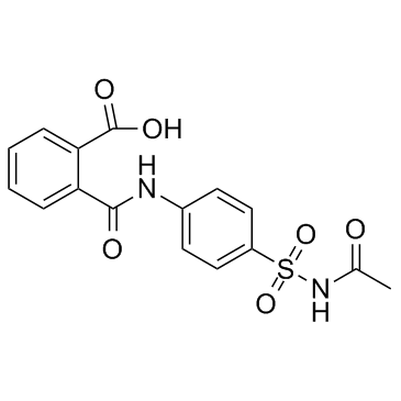 Phthalylsulfacetamide 化学構造