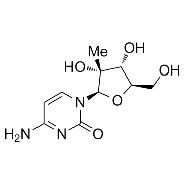NM107 (2'-C-Methylcytidine) التركيب الكيميائي