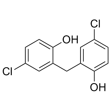 Dichlorophen (DDM) 化学構造