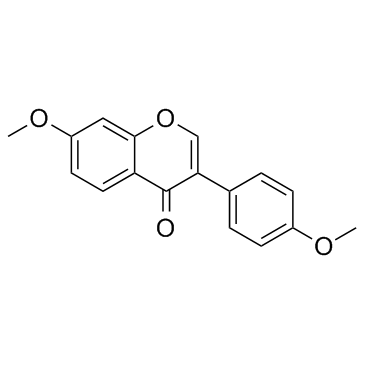 4',7-Dimethoxyisoflavone (Dimethoxydaidzein) 化学構造