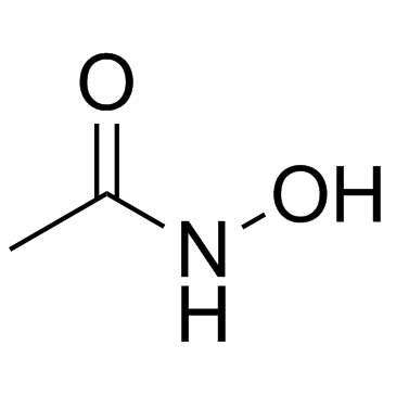 Acetohydroxamic acid (AHA) التركيب الكيميائي