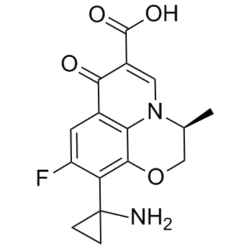 Pazufloxacin (T3761) التركيب الكيميائي