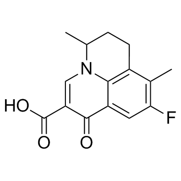 Ibafloxacine (R835) 化学構造