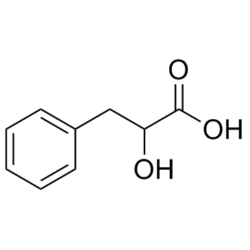 DL-3-Phenyllactic acid التركيب الكيميائي