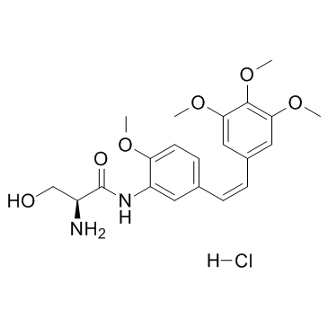 Ombrabulin hydrochloride (AVE8062) التركيب الكيميائي