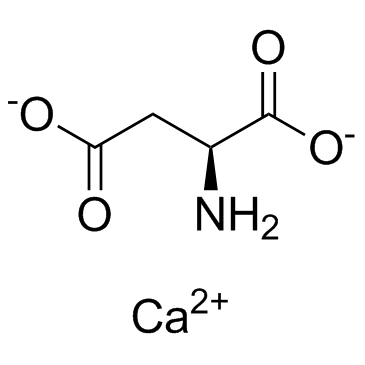 Aspartic acid calcium (Calcium L-aspartate) التركيب الكيميائي