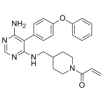 Evobrutinib (M2951) 化学構造
