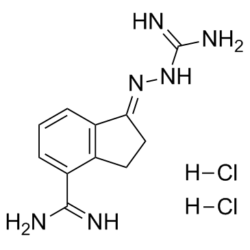Sardomozide dihydrochloride (CGP 48664A) Chemische Struktur