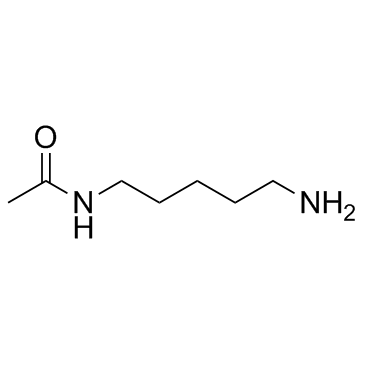 N-(5-Aminopentyl)acetamide (Monoacetylcadaverine) 化学構造