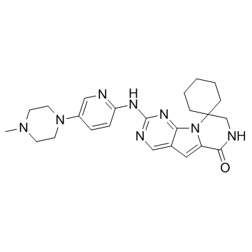 Trilaciclib (G1T28) 化学構造