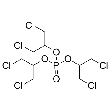 TDCPP (Tris(1,3-dichloroisopropyl)phosphate) التركيب الكيميائي