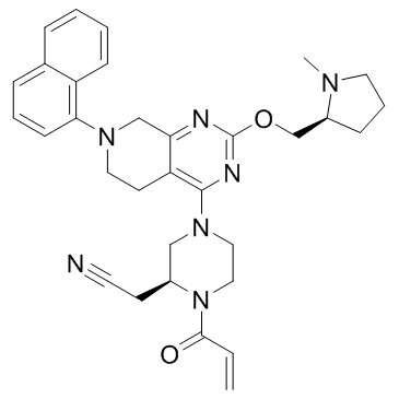 KRAS G12C inhibitor 5 التركيب الكيميائي