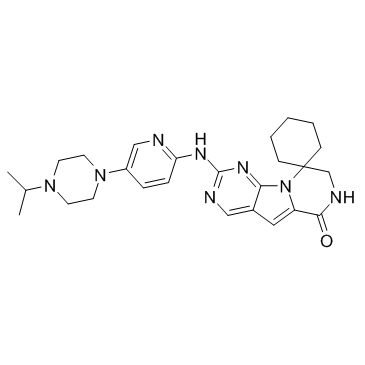 Lerociclib (G1T38) التركيب الكيميائي