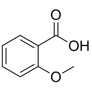 2-Methoxybenzoic acid (NSC 3778) 化学構造