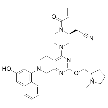 KRas G12C inhibitor 2 化学構造