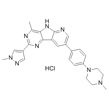 GNE 220 Hydrochloride 化学構造