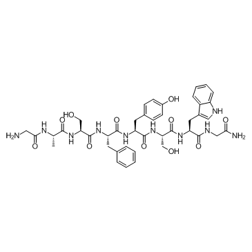 Leucokinin VIII (Leucokinin 8) Chemical Structure