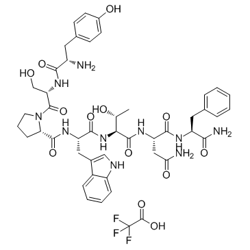 RNAIII-inhibiting peptide(TFA)  Chemical Structure