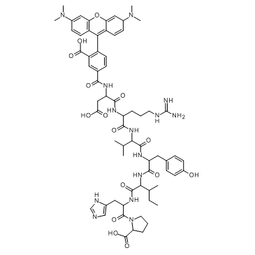 5-Tamra-DRVYIHP التركيب الكيميائي